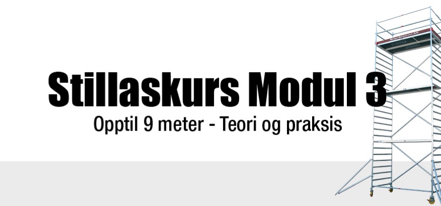 Stillaskurs Modul 3 i Fredrikstad