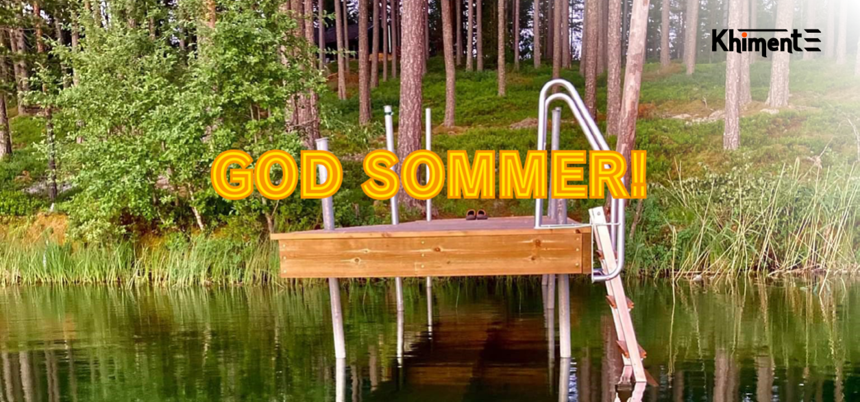 God sommer! Vi holder åpent som vanlig