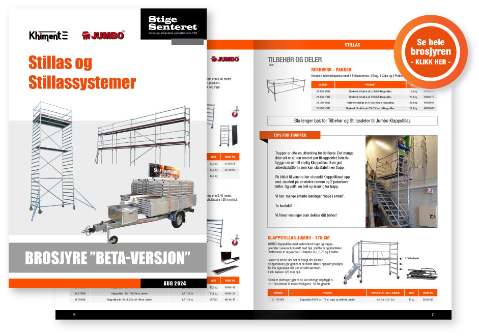 Brosjyre Stillas og Stillassystemer-Brosjyre